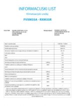 DAIKIN PERFERA PODNO/PARAPETNA FVXM35A/RXM35R - Slika 3