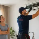 standardna montaža klima uređaja do 3 metra instalacije