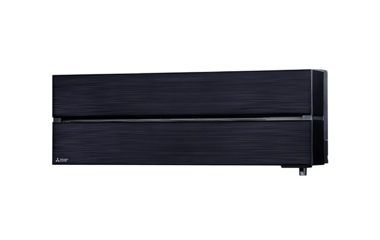 mitsubishi style msz-ln50vgb crna jedinica montirana u dnevnoj sobi