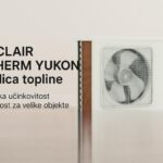 SINCLAIR S-THERM YUKON SMHM-220B-3 postavljena uz modernu kuću
