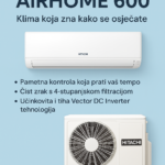 Otkrijte HITACHI AIRHOME 600 – pametan klima uređaj