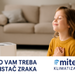 pročistač zraka u dnevnom boravku – čisti zrak važan za zdravlje