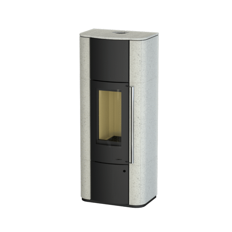 Thermia Alpha Plus Limestone – Crni | Kaminska peć 6 kW