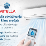 funkcija odvlaživanja kod klima uređaja simbol kapljice