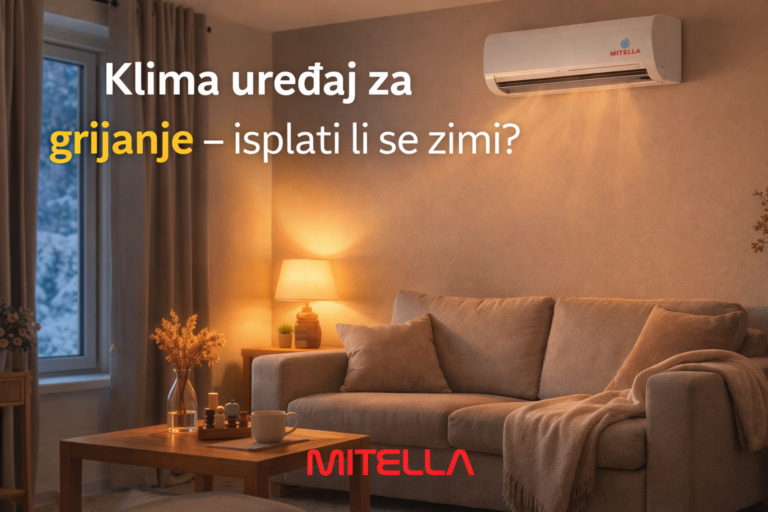 klima uređaj za grijanje – isplati li se zimi u Hrvatskoj