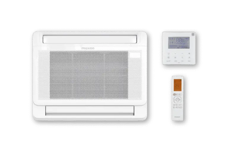 Maxon MXI-18HFL013i parapetno-podna klima uređaj s modernim dizajnom, WiFi upravljanjem i HEPA filterom