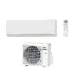Fujitsu Super Compact Inverter 3.4 kW klima uređaj u modernom dnevnom boravku
